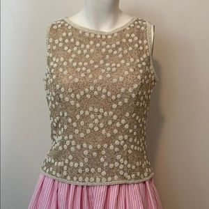 Adrianna Papell beaded top